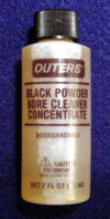 Outers Black Powder Bore Solvent